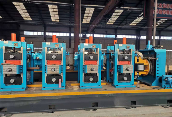 165mm Galvanized Tube Mill Machine Plc Control