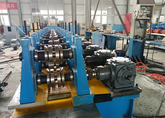 High Frequency Welded Pipe Mill 60mm Round Tube Mill High Speed Erw Pipe Making