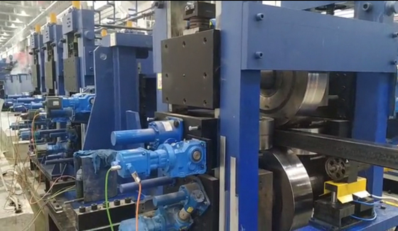 High Frequency Welded Pipe Mill 300x300x16mm High Frequency Welded Pipe Mill Galvanized Steel Square