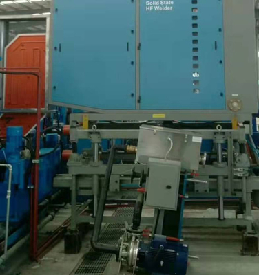 High Frequency Welded Pipe Mill 300x300x16mm High Frequency Welded Pipe Mill Galvanized Steel Square