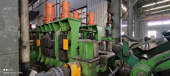 High Frequency Welded Pipe Mill Direct Forming Square PLC Control 250x250x12mm
