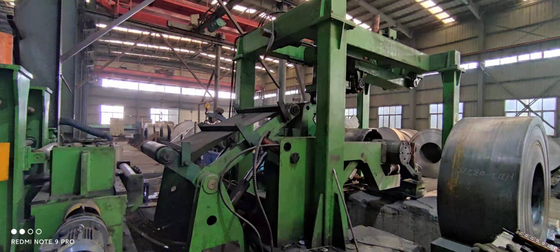 High Frequency Welded Pipe Mill Direct Forming Square PLC Control 250x250x12mm
