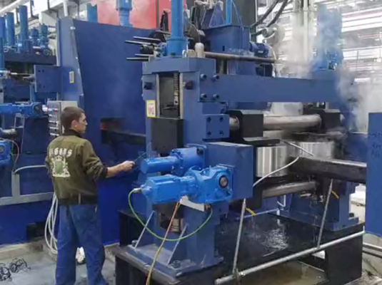 High Frequency Welded Pipe Mill 200x200x10mm Automatic Tube Mill Quick Change Roller For Square Pipe