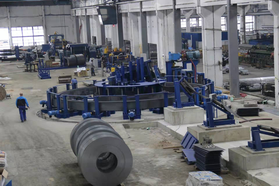 High Frequency Welded Pipe Mill 200x200x10mm Automatic Tube Mill Quick Change Roller For Square Pipe