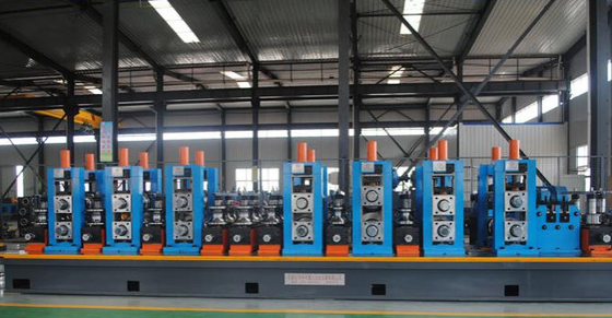 Precision Tube Mill 89mm Pipe Mill Line Round And Square Carbon Steel Precision
