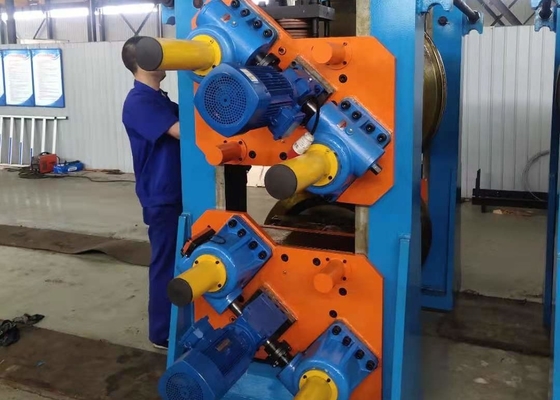 High Frequency Welded Pipe Mill 1mm Straight Seam Welded Steel Pipe Mill Automatic Pack And Bundle Up