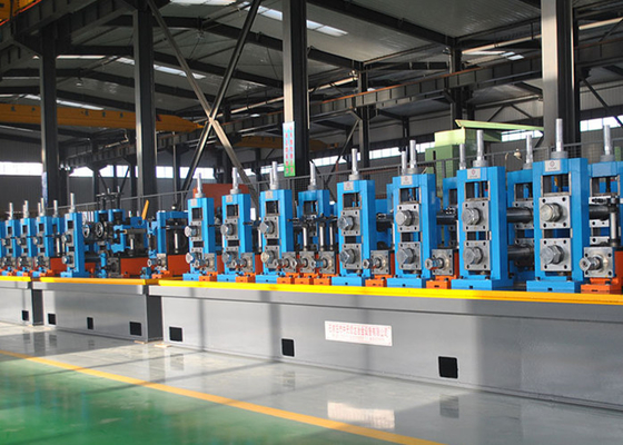 Precision Tube Mill Round Square Hf Welded Tube Mill Diameter 38-76mm Type HG76