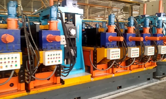 High Frequency Welded Pipe Mill Hg530 Hf Welded Tube Mill Large Diameter 325mm-530mm Machine