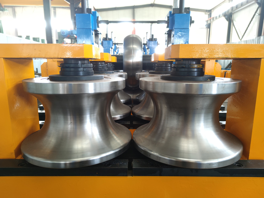 Galvanized Steel 6mm Round Tube Mill For Pipe 140mm