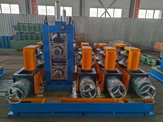 Galvanized Steel 6mm Round Tube Mill For Pipe 140mm