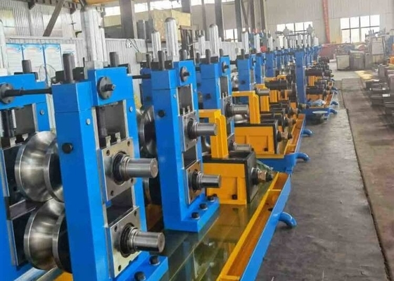 High Frequency Induction Welding Erw Pipe Production Line 4-12m Length