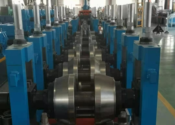 Low Alloy 1.5mm Erw Steel Pipe Mill Max 80m/Min Speed