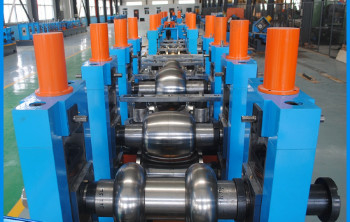 Max Speed 120m / Min Round Square ERW Pipe Mill Blue Color