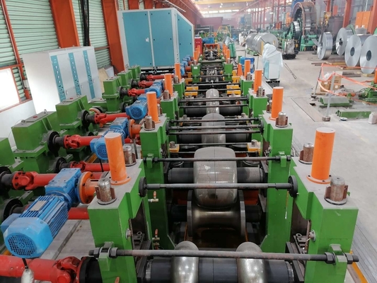 PLC Controlled Welded Pipe Making Machine for Carbon Steel Pipes