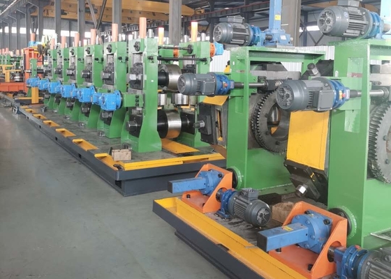 114Mm Quick Change Roller High Frequency Tube Mill Straight Seam Steel