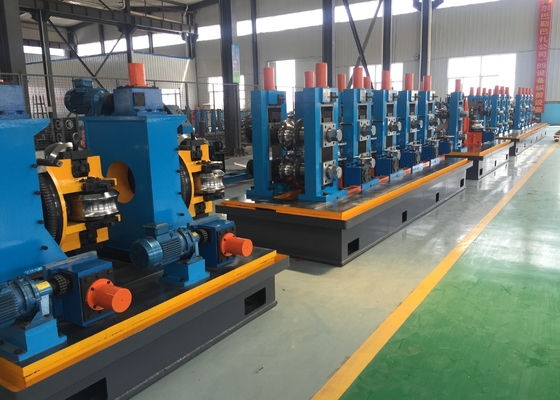 High Frequency Round Resistance Welding Pipe Mill 10 Mm Thickness