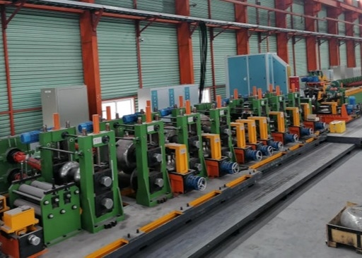 Precision Tube Mill Line Max Speed 50 M / Min Dia 219mm Thickness 3 - 9mm