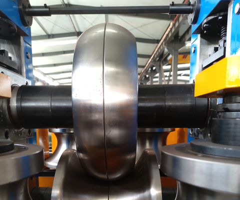 Precision Round Tube Mill By Galvanized Steel Strip Rolling Forming