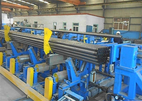 Precision Tube Mill Round Shape Tube Mill Machine , ERW Tube Mill ISO9001 100m / Min Mill Speed