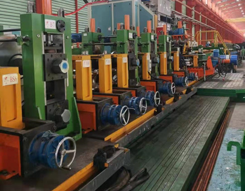 High Frequency Welded Pipe Mill Diameter 530mm Speed 25m / Min