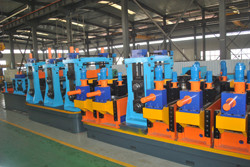 89mm 3.5" High Frequency Welded Round Tube Mill Machine Energy Efficient