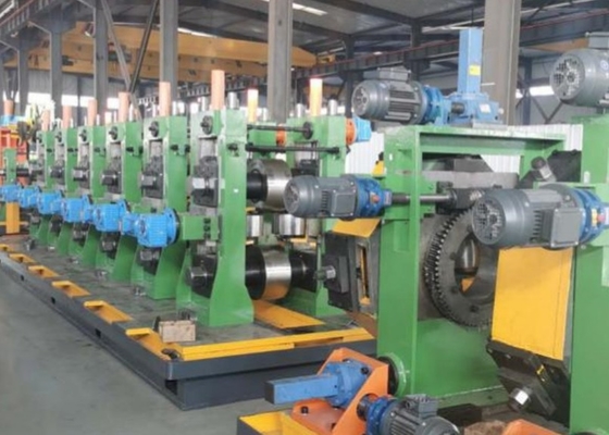 Dia 114-219mm  Carbon Steel Pipe Making Machine High Performance Tube Mill Machine