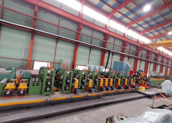 Steel Pipeline Diameter 76.3mm-165.2mm Automatic Tube Mil Speed 60m/Min