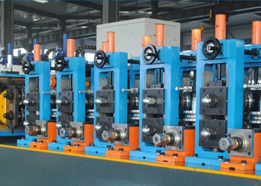 Adjustable Size 20X20mm-60X60mm  Carbon Steel Pipe Making Machine Square Tube Mill