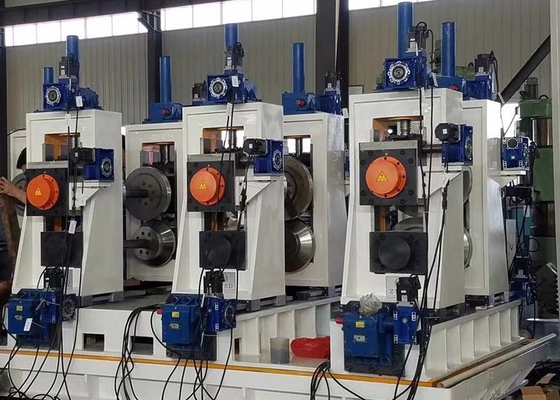 CE MAX 150x150MM Roller Mill Line Manual Or Automatic Square Tube Mill