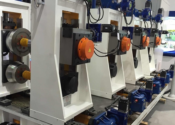 50m/Min Forming Speed ERW Pipe Tube Mill Welding For 6-12mm Pipe Thickness