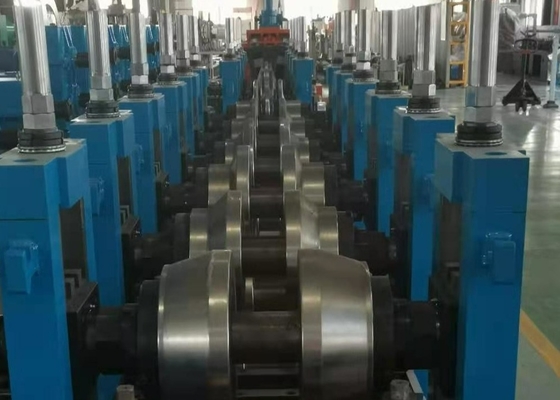 20m/Min 25mm Water Down Round Tube Machinery Steel Pipe Production Line