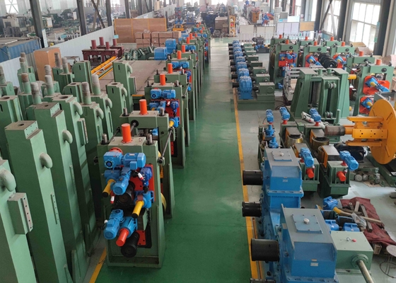 Adjustable Size 114-219mm Steel Pipe Production Line  Max 120mM/Min Speed