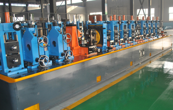 Manual Or Automatically 60X60Mm  Square Tube Mill  Steel Welded Pipe Production Line