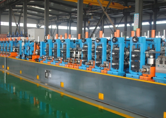 High Frequency  Rolling Mill Line Size 25-76mm 30x30-60x60mm Square Tube Mill