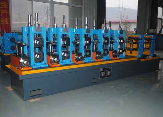 High Frequency  Rolling Mill Line Size 25-76mm 30x30-60x60mm Square Tube Mill