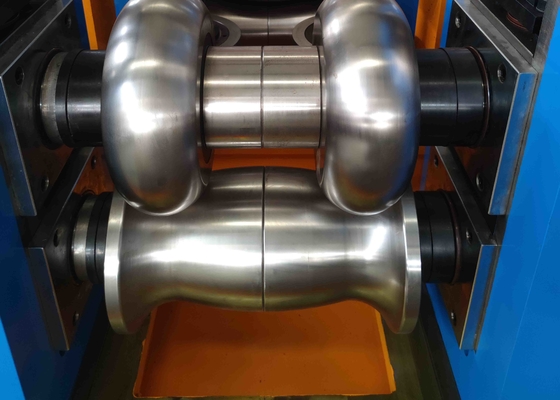 Blue Welded Pipe Production Line 90m/Min Size 20*20-60*60mm Square Tube Mill