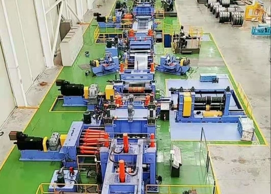 CE ISO9000 BV 3x1500mm Carbon Steel Sheet Slitting Machine Production Line