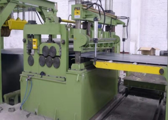 CNC Carbon Steel 1600×6mm Cutting Line Machine 50m/min Steel Slitting Machine