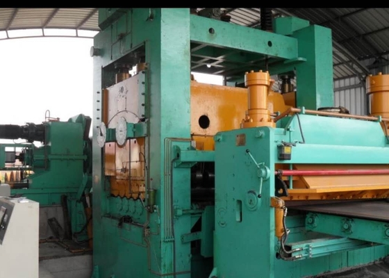 Coil Width Max 1650Mm Weigh Max 30T Steel Slitting Machine Green Colour