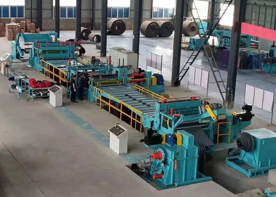 Coil Width Max 1650Mm Weigh Max 30T Steel Slitting Machine Green Colour
