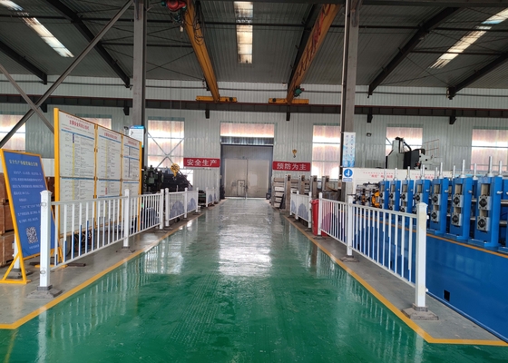 4mm Thickness Carbon Steel Pipe Production Line 380v 650KW 1 Year Warranty