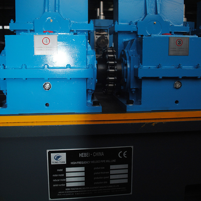 Automatic Steel Tube Making Machine 200KW Roll Forming Tube Mill