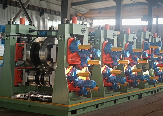 High Frequency Induction Welding Erw Pipe Production Line 4-12m Length