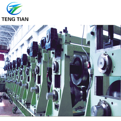 Carbon 200kw-300kw High Frequency Welded Pipe Mill For 32mm-76mm Diameter Range