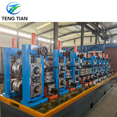 Precision Tube mill Aluminum Coating High Speed Tube Mill Roll Forming Process