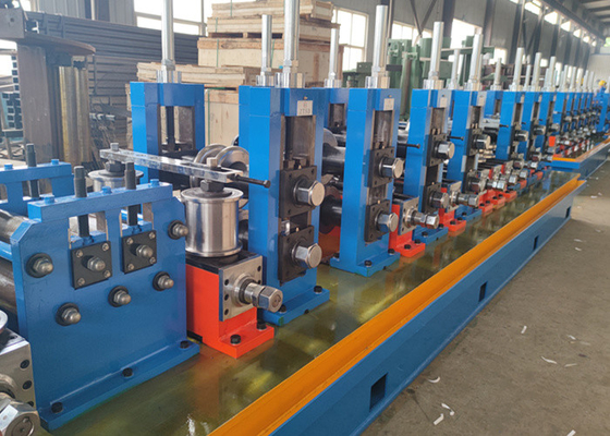Precision Tube Mill Fully Automation Pipe Making Equipment , Durable ERW Tube Mill ISO9001 Listed