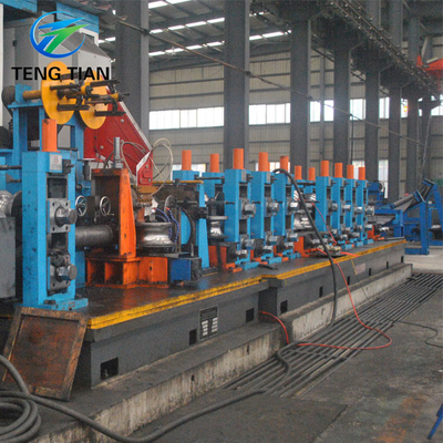 140mm 50-100mm High Speed Tube Mill Machine With Squueze Roller