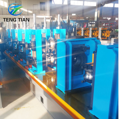 140mm 50-100mm High Speed Tube Mill Machine With Squueze Roller