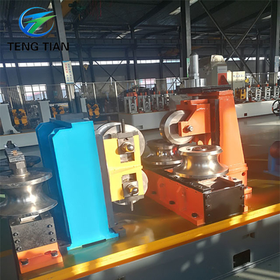 140mm 50-100mm High Speed Tube Mill Machine With Squueze Roller