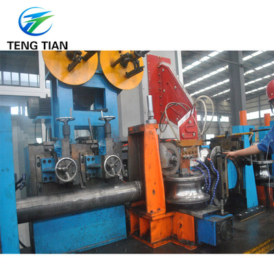 PLC 140 Pipe Tube Mill Machine With Turkey Head And Milling Saw